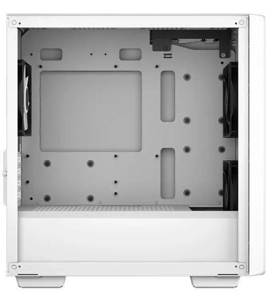 Компьютерный корпус DeepCool CC360 WH ARGb (R-CC360-WHAPM3-G-1) (mATX, без БП, 2xUSB, с окном)
