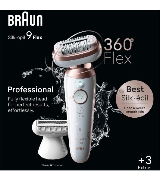 Электрический эпилятор BRAUN SES9-030 3D