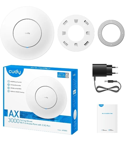 Точка доступа Cudy AP3000, белый