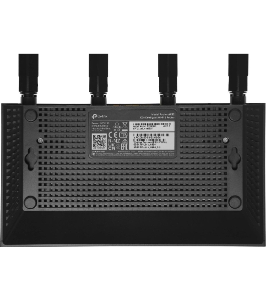 Роутер TP-Link AX1500 Dual-Band Wi-Fi 6 RouterSPEED: 300 Mbps at 2.4 GHz + 1201Mbps at 5 GHzSPEC: 4× Antennas, 1GHz Dual Core CPU, 1× Gigabit WAN Port + 3× Gigabit LAN Ports, 1024-QAM, OFDMAFEATURE: Tether App, WPA3, Access Point Mode, IPv6 Supported, IPTV, Bea