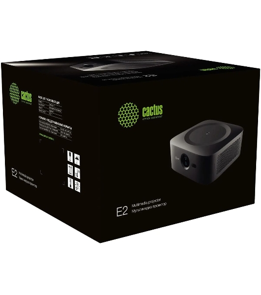 Проектор Cactus CS-E2.SG DLP 5600Lm (1920x1080) 200000:1 ресурс лампы:20000часов 1xUSB typeA 1xHDMI 4.2кг