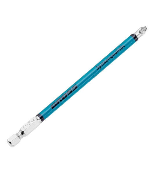 Бита Gross PH2х127мм, сталь S2, кругл., 10шт.
