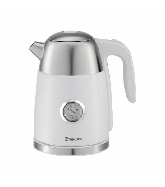 Чайник электрический Sakura SA-2178W Premium белый, 1.7 л, 2200 Вт