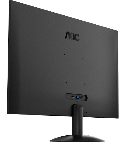 Монитор 23.8' AOC 24B30H3 IPS 1920x1080, 120 Гц, 4 мс, 16:9, 300 кд/м², HDMI, VGA, черный