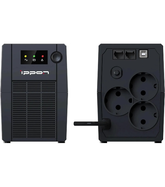 Источник бесперебойного питания Ippon Back Basic 850S New Euro 480Вт 850ВА черный