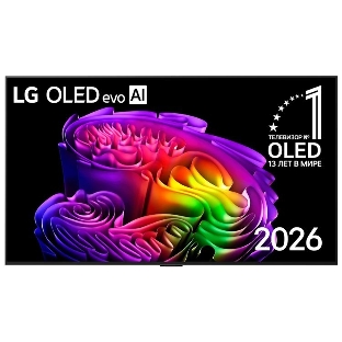 Телевизор LG 65' OLED65G6RLA.ARUG черный OLED UHD 120Hz WebOS