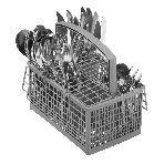 Встраиваемая посудомоечная машина HOMSair DW64E, серебристый, 59.8 см, 12 компл., 49 дБ, класс A++, фото4