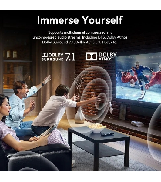 Переключатель - разветвитель Vention HDMI v2.1 двунаправленный 2x1/1x2