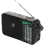 Радиоприемник портативный Сигнал РП-233BT черный USB microSD, фото2
