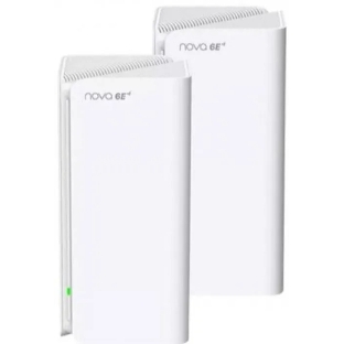 Трехдиапазонная гигабитная Wi-Fi Mesh система Tenda MX21 Pro (2-pack) AXE5700, 2,4/5/6 ГГц, до 5665 Мбит/с, 3x1 Гбит/с