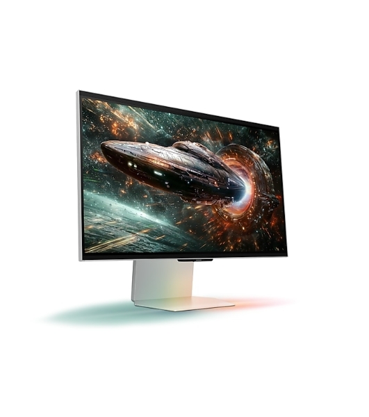 Монитор 27' Samsung Odyssey 3D G90XF IPS 3840x2160, 165 Гц, 1 мс, 16:9, 350 кд/м², 2xHDMI 2.1, DP, USB Hub (2x USB 3.2), 3D без очков, Edge Lighting, динамики (2x5 Вт), FreeSync, G-Sync, HDR10, черный