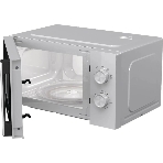 Микроволновая печь Gorenje MO17E1WH белый, 17 л, 700 Вт, переключатели - поворотный механизм, фото7