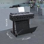 Плоттер струйный HP Designjet T630, A1, цветной, 24', 610 мм, 2400x1200 dpi, USB, Gigabit Ethernet, WiFi, фото8