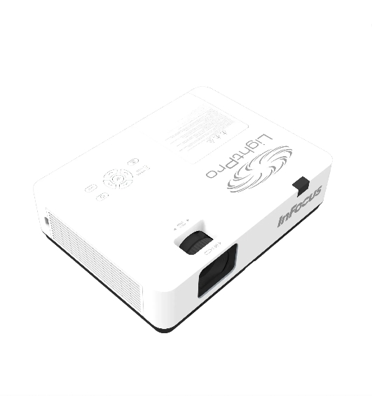 Проектор INFOCUS IN1036 3LCD, 5000 lm, WXGA, 1.371.65:1, 50000:1, (Full 3D), 16W, 2хHDMI 1.4b, VGA in, CompositeIN, 3,5 audio IN, RCAx2 IN, USB-A, VGA out, 3,5 audio OUT, RS232, Mini USB B serv, RJ45, 3,3 кг