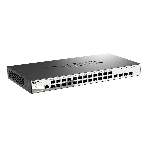 Коммутатор D-Link DGS-1210-28XS/ME/B2A, 24×1 Гбит/с SFP + 4×10 Гбит/с SFP+, настраиваемый, фото2