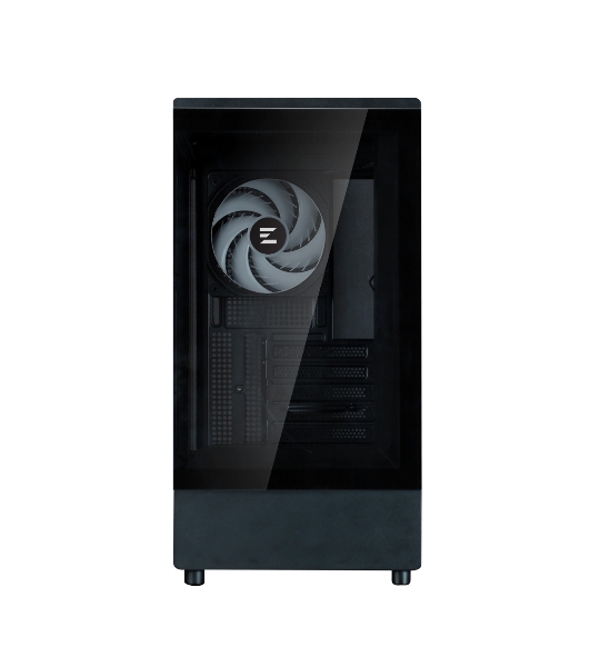Компьютерный корпус ZALMAN P10, MATX, черный, WINDOW, 2x3.5', 3x2.5', 1xUSB TYPE-C, 1xUSB 3.0, REAR 1x120мм ARGb