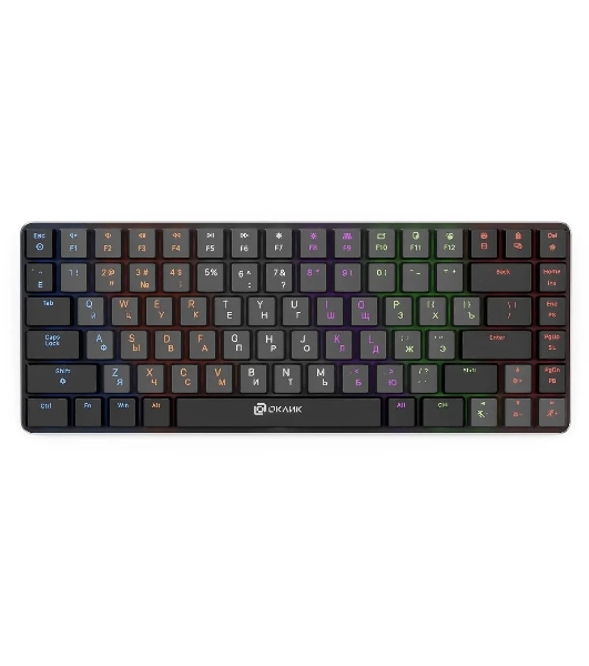 Клавиатура Oklick K615X проводная, USB Type-A, чёрный