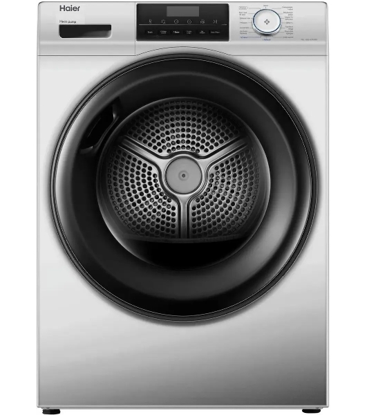 Сушильная машина Haier HD90-A2929BS серый, 9 кг, сушка - конденсационная, программ - 15, 59.5 x 84.5 x 66.5 см