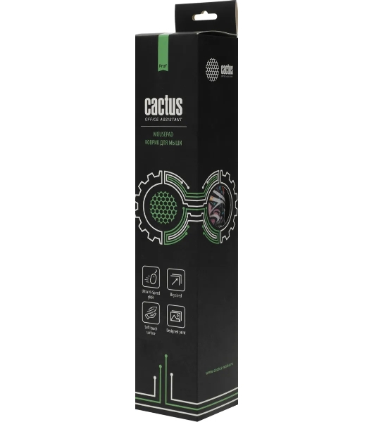 Коврик для мыши Cactus Game Over 700x400x4мм (CS-MP-COR01XLL)