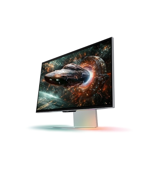 Монитор 27' Samsung Odyssey 3D G90XF IPS 3840x2160, 165 Гц, 1 мс, 16:9, 350 кд/м², 2xHDMI 2.1, DP, USB Hub (2x USB 3.2), 3D без очков, Edge Lighting, динамики (2x5 Вт), FreeSync, G-Sync, HDR10, черный