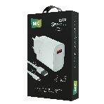 Сетевое зарядное устройство MORE CHOICE (4620202553409) NC09a 1USB 3.0A QC3.0 15W, белый, фото3