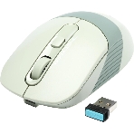 Мышь беспроводная A4Tech Fstyler FB10C зеленый, 2000 dpi, радиоканал, Bluetooth, USB, кнопки - 4, фото4
