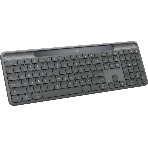 Клавиатура Logitech Signature Slim Solar K980 беспроводная, Bluetooth, серый, фото 1