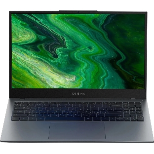 Ноутбук Digma Pro Fortis M Ryzen 5 7430U 16Gb SSD 512Gb Intel UHD Graphics 15.6' IPS FHD (1920x1080) Windows 11 Professional grey WiFi BT Cam 4250mAh (DN15R5-ADXW07)