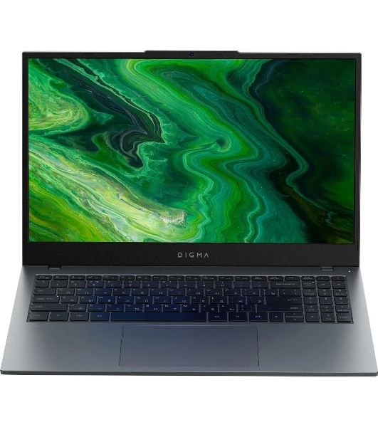 Ноутбук Digma Pro Fortis M Ryzen 5 7430U 16Gb SSD 512Gb Intel UHD Graphics 15.6' IPS FHD (1920x1080) Windows 11 Professional grey WiFi BT Cam 4250mAh (DN15R5-ADXW07)