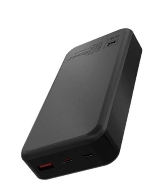 Портативный аккумулятор MORE CHOICE (4620202552778) PB29-20 20000mAh 1USB+2Type-C 3.0A 22.5W+PD20W+QC3.0, черный