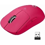 Мышь беспроводная Logitech G PRO X SUPERLIGHT розовый, 25600 dpi, радиоканал, USB, кнопки - 5, фото2