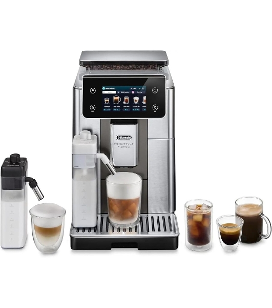 Кофемашина Delonghi ECAM630.75.TM 1450Вт черный/серебристый
