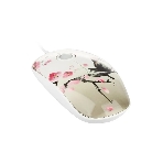 Мышь проводная Qumo Office M43 Serenity белый, 1000 dpi, USB, кнопки - 3, фото2