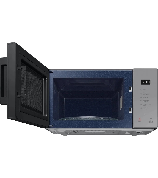 Микроволновая печь Samsung MS23T5018AG/BW серый, 23 л, 800 Вт, переключатели - сенсор
