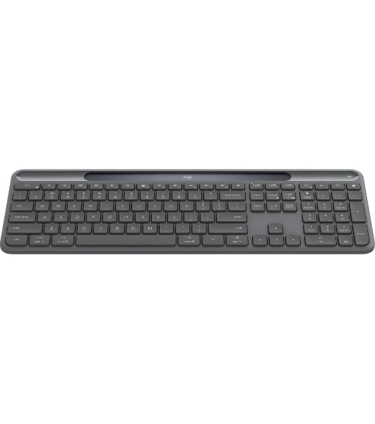 Клавиатура Logitech Signature Slim Solar K980 беспроводная, Bluetooth, серый