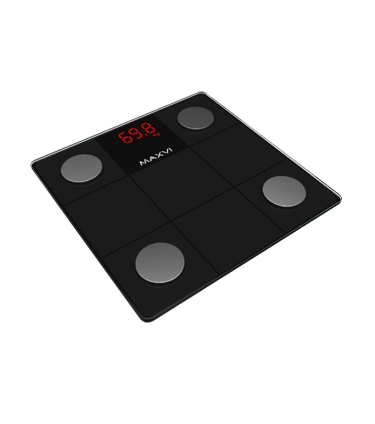 Весы напольные Maxvi BS101 черный