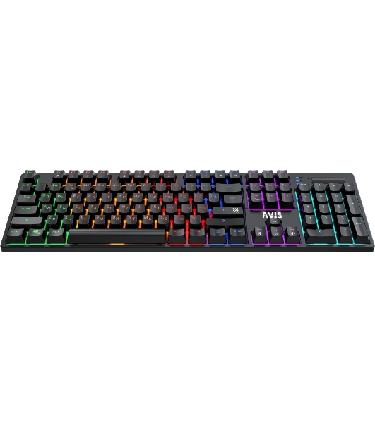 Клавиатура Defender Avis GK-312 проводная, USB Type-A, чёрный