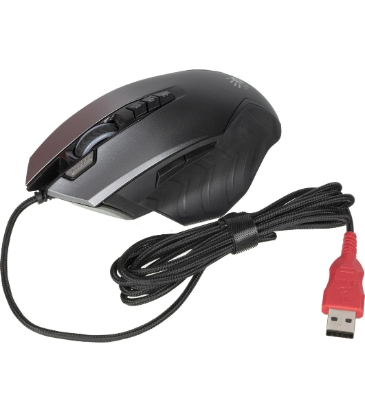 Мышь проводная A4Tech Bloody J95s серый, 8000 dpi, USB, кнопки - 9