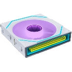 Вентилятор для корпуса Lian-Li Uni Fan SL-INF Wireless 120 ARGB 120х122.1x28 белый 4-pin 29.2дБ (G99.12SLIN1W1W.R0) Ret, фото 1