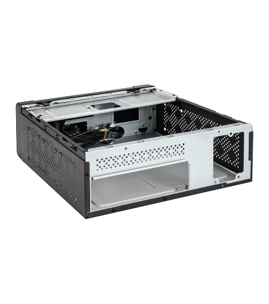Компьютерный корпус Desktop ExeGate EX294018RUS FL-102 (mini-ITX, без БП, 2*USB+1*USB 3.0, аудио, черный)