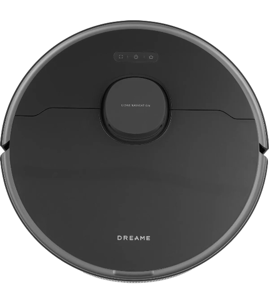Робот-пылесос Dreame RLS6AD D10S Plus черный, 5200 мА·ч Li-Ion, уборка сухая/влажная, пылесборник контейнер 0.4 л