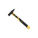 Молоток слесарный Deli DL442003 300 гр фибергласовая рукоять, фото 1