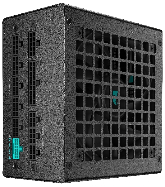 Блок питания Deepcool/GamerStorm PQ750G (ATX 3.1, 750W, Full Cable Management, PWM 120мм fan, 80 PLUS GOLD, Active PFC + Half Bridge + DC/DC, Full Japanese Capasitors, Gen5 PCIe) RET