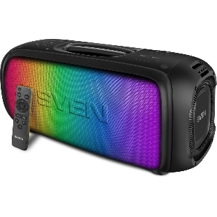 Портативная колонка SVEN PS-860 черный 100W 1.0 BT/3.5Jack 5400mAh