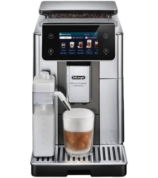 Кофемашина Delonghi ECAM630.75.TM 1450Вт черный/серебристый