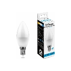 Лампа светодиодная Feron LB-97 7W 230V E14 6400K свеча, фото 1