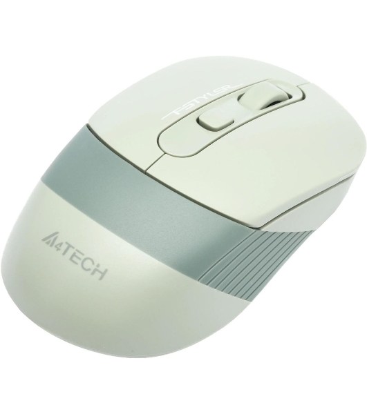 Мышь беспроводная A4Tech Fstyler FB10C зеленый, 2000 dpi, радиоканал, Bluetooth, USB, кнопки - 4
