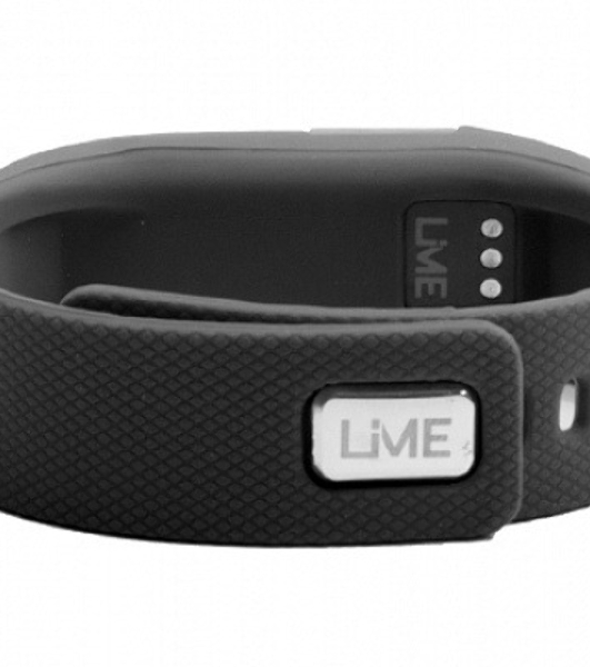 Фитнес-браслет Lime 102, 0.49', AMOLED, Bluetooth, IP67, черный