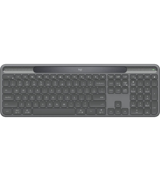 Клавиатура Logitech Signature Slim Solar K980 беспроводная, Bluetooth, серый