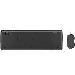 Комплект клавиатура+мышь Oklick S605 проводной, USB, 2400 DPI, чёрный, фото5